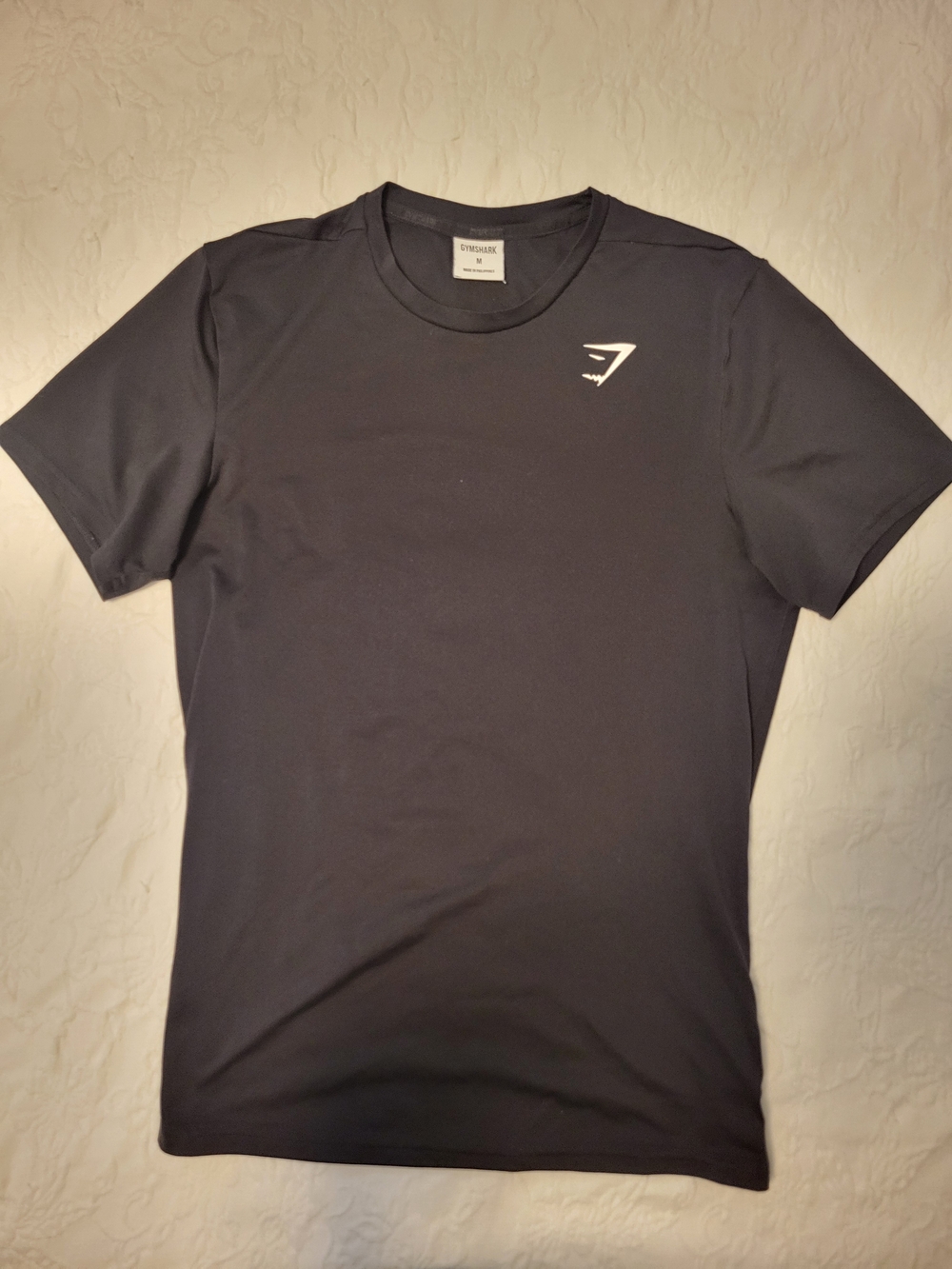 Gymshark Black Short Sleeve Performance Tee